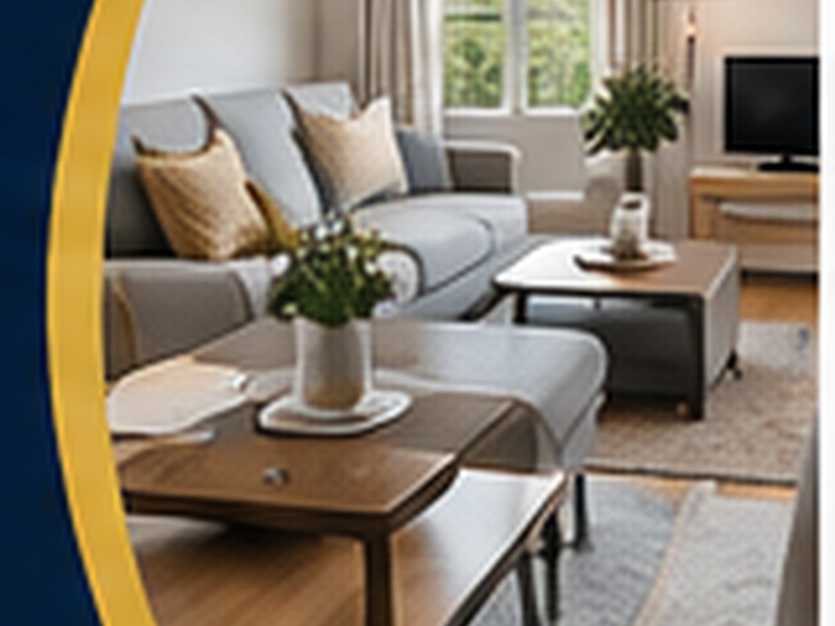 Premium furnished apartment interior